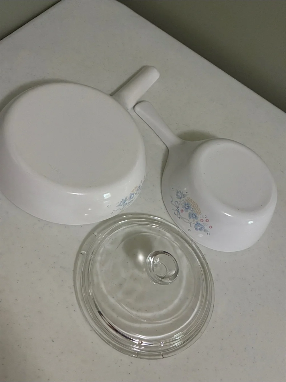Corningware two piece